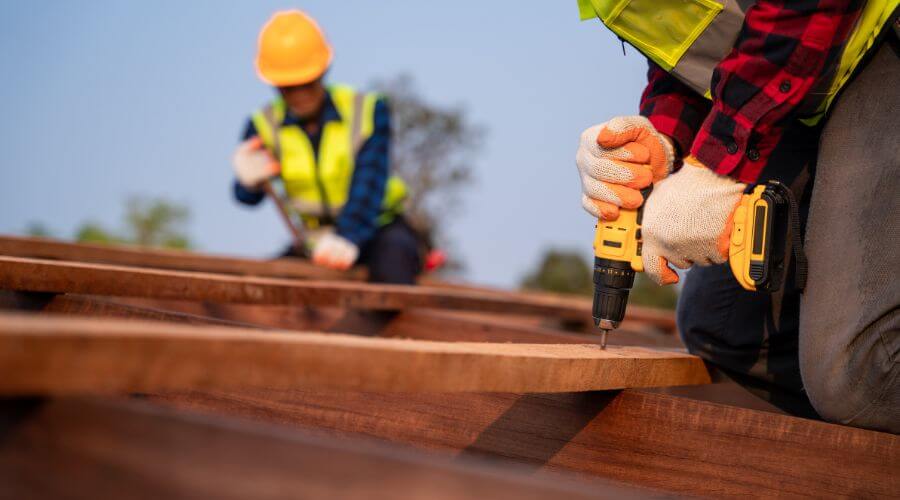 Expert tile roof repair services in Bunker Hill, IL